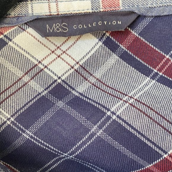 Marks & Spencer Plaid Shirt - Picture 3 of 3